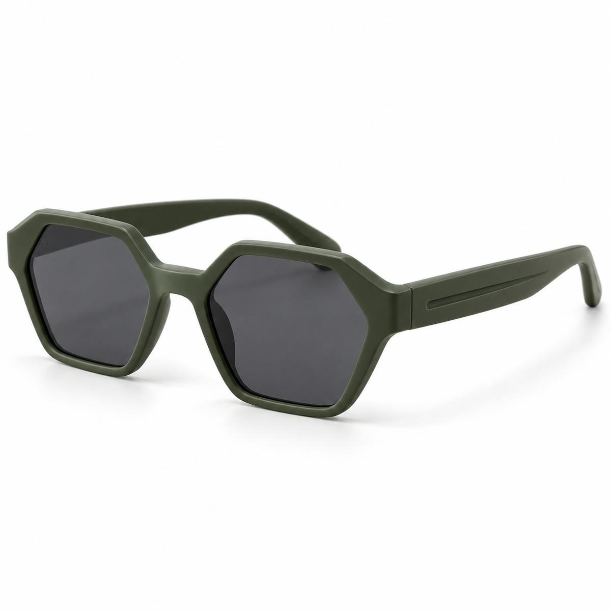 Sculpted Hexagon Sunglasses
