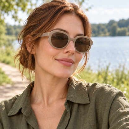 Inset-Corner Sunglasses